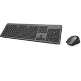 Hama D3182677 KMW-700 Gulf Wireless Keyboard and Mouse Set, Anthracite/Black