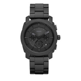Fossil Machine Chronograph Black Stainless Steel Watch - FS6015
