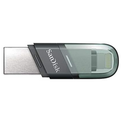 Sandisk 256GB Ixpand Flash Drive Flip Usb 3.1 Gen 1 For Iphone/Ipad Sdix90N 256G Gn6Nn, Black, Gn6Ne