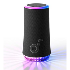 soundcore Glow Portable Speaker with 30W 360° Sound, Synchronized Radiant Light, 18H Playback, Customizable EQ and Light Show, and IP67 Waterproof