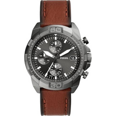 Fossil 44mm Bronson Mens Watch Fs5855, Smoke