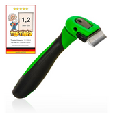 Fino Pet Dog Grooming Tool for Perfect Grooming, Dog Brush as Dog Accessory, Brush Undercoat & Fur Brush, Short & Long Hair, Small Medium Large Dogs, Hair Brush without Pulling