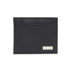 Inahom Inahom Bi-Fold Organised Wallet Flat Nappa Genuine and Smooth Leather Upper IM2021XDA0002-400-Navy Blue