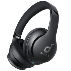 Anker Soundcore Life 2 Neo Bluetooth Headphones, Over Ear Wireless Bluetooth Headphones, 60H Playtime, Fast Charging, High Bass, AUX Input.