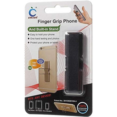 Elastic Band Finger Grip Phone Holder with Stand