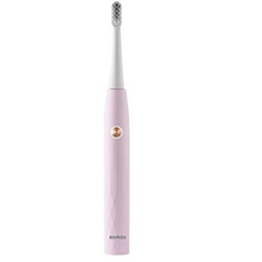 Bomidi T501 Ultrasonic Electric Toothbrush High Frequency Vibration Deep Cleaning & Whitening Toothbrush | IPX7 Waterproof | 30days Long battery Life - Pink