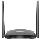 Hikvision 2.4 300Mbps Network Wireless Dual Antennas Wi fi Router for Home, Black, DS-3WR3N