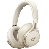 soundcore by Anker, Space One - Adaptive Active Noise Cancelling Headphones, Enhanced Human Voice Reduction, 40H ANC Playtime, LDAC Hi-Res Wireless Audio, Comfortable Fit, Bluetooth 5.3, App Control