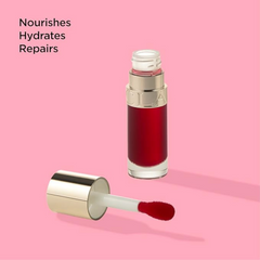 Clarins Lip Comfort Oil | Soothes,Comforts,Hydrates&Protects Lips | Sheer,High Shine Finish | Visibly Plumps | 93% Natural Ingredients | Organic Sweetbriar Rose Oil,Rich in Omega-6&Omega-3,03 - Cherry