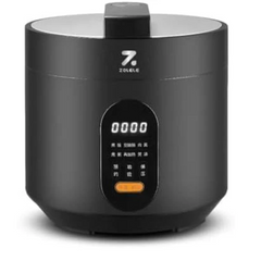 ZOLELE EP301 Multifunctional Electric Pressure Cooker Smart and Convenient 3L Capacity Timer Rice Cooker Digital Display With 10 Preset Cooking Functions, Keep Warm Function & Automatic Shut-Off-Black