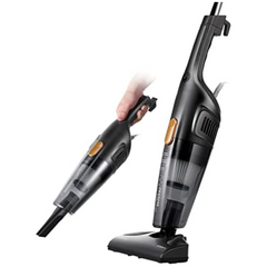 Deerma Dx115C Handheld Vacuum Cleaner 600W 12000Pa Powerful Suction Lightweight Low Noise For Home Hard Floor Carpet Car Pet, Black"Min 1 year manufacturer warranty"