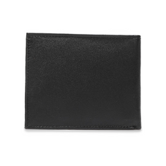 Inahom Inahom Bi-Fold Organised Wallet Flat Nappa Genuine and Smooth Leather Upper IM2021XDA0003-001-Black