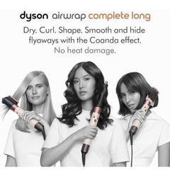 Dyson Airwrap Multi Styler Complete Long HS05 (Ceramic Pink/Rose Gold) - Hair Styler - Limited Edition