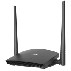 Hikvision 2.4 300Mbps Network Wireless Dual Antennas Wi fi Router for Home, Black, DS-3WR3N