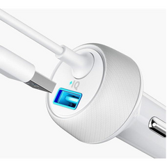 Anker A2214H21 PowerDrive 2 Elite with Lightning Connector UN - White (Pack of1)