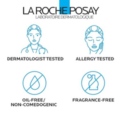La Roche-Posay Anthelios Tinted SPF 50 Sunscreen & Toleriane Gentle Cleanser Travel Set - With Titanium Dioxide & Niacinamide