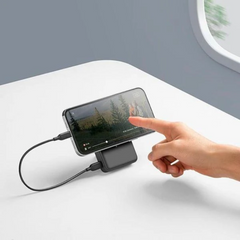 Anker Magnetic Battery, 10K Foldable Wireless Portable Charger, 20W USB-C Power Delivery for iPhone 15/15 Plus/15 Pro/15 Pro Max, iPhone 14/14 Pro / 14 Pro Max, iPhone 13/12 Series (Black)