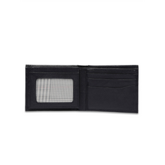 Inahom Inahom Bi-Fold Organised Wallet Flat Nappa Genuine and Smooth Leather Upper IM2021XDA0003-001-Black