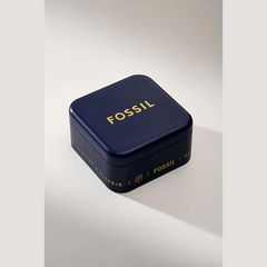 Fossil Women's Quartz Stainless Steel Two-Hand Watch Ring, Color: Rose Gold Raquel (Model: ES5345)