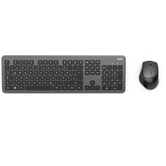 Hama D3182677 KMW-700 Gulf Wireless Keyboard and Mouse Set, Anthracite/Black
