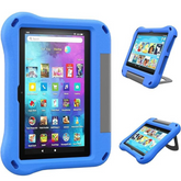 ODQQDO Fire HD 8 Tablet Case for Kids(2023 Release,13th Generation) Amazon Kindle Fire HD 8 Case for Kids 8 Inch Multi-angle Adjustment Shockproof Cover,Incompatible with iPad Samsung