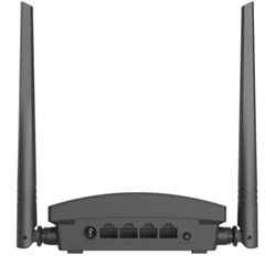 Hikvision 2.4 300Mbps Network Wireless Dual Antennas Wi fi Router for Home, Black, DS-3WR3N