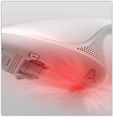 Deerma cm800 Anti-Dust Mites Uv-C Vacuum Cleaner, White"Min 1 year manufacturer warranty"