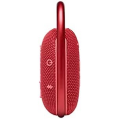 JBL Clip 4 Portable Bluetooth Speaker, JBL Pro Sound, Punchy Bass, Ultra-Portable Design, Integrated Carabiner, Clip Everywhere, IP67 Waterproof + Dustproof, 18H Battery - Red, JBLCLIP4RED