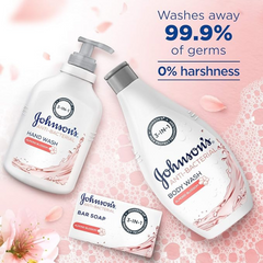 Johnson's Hand Wash, Anti-Bacterial, Almond Blossom, 500ml