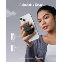 Anker Magnetic Phone Grip (MagGo), Sweat-Resistant 620 Magnetic Grip and Adjustable Strap, Only for iPhone 14/14 Pro/14 Pro Max/14 Plus/13/13 Pro/13 Mini/13 Pro Max/12/12 Pro/12 Mini/12 Pro Max