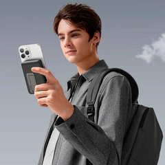 Anker Magnetic Battery, 10K Foldable Wireless Portable Charger, 20W USB-C Power Delivery for iPhone 15/15 Plus/15 Pro/15 Pro Max, iPhone 14/14 Pro / 14 Pro Max, iPhone 13/12 Series (Black)