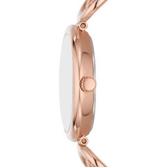 Fossil Carlie Analog Silver Dial Women's Watch-ES5273