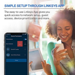 Linksys Ea7300 Max-Stream Ac1750 Mu-Mimo Dual-Band Wifi Router (4 Gigabit Ethernet Ports, 4K Uhd Streaming & Gaming)