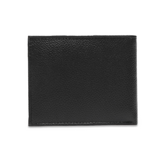 Inahom Inahom Bi-Fold Organised Wallet Flat Nappa Genuine and Smooth Leather Upper IM2021XDA0007-001-Black
