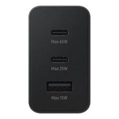 Samsung 65W Power Adapter Trio, Black, EP-T6530NBEGAE