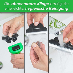 Fino Pet Dog Grooming Tool for Perfect Grooming, Dog Brush as Dog Accessory, Brush Undercoat & Fur Brush, Short & Long Hair, Small Medium Large Dogs, Hair Brush without Pulling