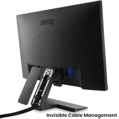 BenQ GW2480 24 Inch FHD 1080p Eye-Care LED Monitor, 1920x1080 Display, IPS Panel, 1Wx2 Speakers, Brightness Intelligence, Low Blue Light, Flicker-free, Ultra Slim Bezel, Cable Management System, HDMI