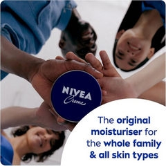 NIVEA Creme Moisturising Cream, Universal All Pourpose Face Body Hands, Tin 400ml