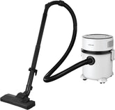 Green Lion 2 In 1 Vacuum Cleaner,1000W Power, Brush for Wet/Dry Suction, Lightweight, Low Noise <83dB, One-Key Retractable Power Cord, Floor Brush Hanger, HEPA Filter, 5M UK Plug, 8L Dust bin Capacity