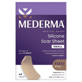 Mederma Medical Grade Silicone Scar Sheets; Improves The Appearance of Old and New Scars; for Injury, Burn and Surgery Scars, 4 Count