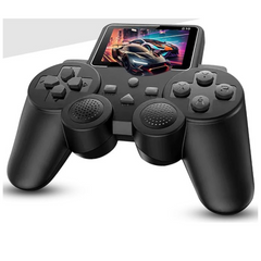 PlayingStation 520-in-1 Retro Games Handheld - Controller Console with Loads of Classic Arcade Games - Gamepad Console with AV TV Out (Black Single Player)