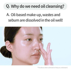 Original Anua Heartleaf Pore Controlling Cleansing Oil Korean Facial Cleanser, Daily Blackhead Removal, 6.76 fl oz / 200 ml