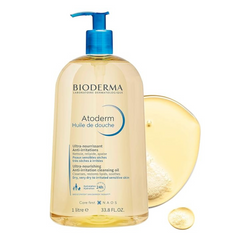 Bioderma - Atoderm - Cleansing Oil - Face and Body Cleansing Oil - Soothes Discomfort - Cleansing Oil for Very Dry Sensitive Skin