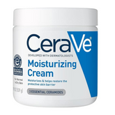 CeraVe Moisturizing Cream | Body and Face Moisturizer for Dry Skin | Body Cream with Hyaluronic Acid and Ceramides | Daily Moisturizer | Oil-Free | Fragrance Free | Non-Comedogenic | 19 Ounce