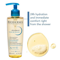 Bioderma - Atoderm - Cleansing Oil - Face and Body Cleansing Oil - Soothes Discomfort - Cleansing Oil for Very Dry Sensitive Skin