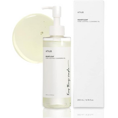 Original Anua Heartleaf Pore Controlling Cleansing Oil Korean Facial Cleanser, Daily Blackhead Removal, 6.76 fl oz / 200 ml