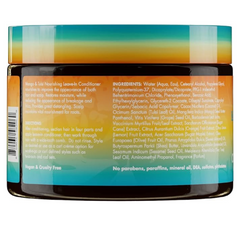 Mielle Organics Mango & Tulsi Nourishing Leave-In Conditioner for Wavy & Curly Hair, Moisturizes, Detangles, and Strengthens, Vegan and Cruelty-Free, 12 Ounce
