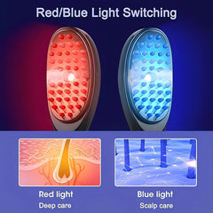 4 in 1 LED Hair Therapy Brush - Men & Women