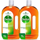 Dettol Antiseptic Antibacterial Disinfectant Liquid for Effective Germ Protection & Personal Hygiene, Used in Floor Cleaning, Bathing and Laundry, 2L