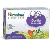 Himalaya Gentle Baby Soap | No Parabens, Phthalates & Synthetic Colors Gently Cleanses Skin -125g X 6